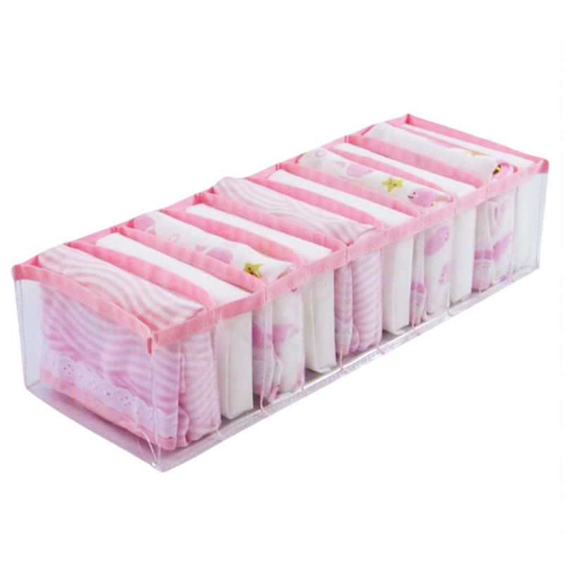 Colmeia Organizadora De Gaveta Borda Rosa Pp P M G Gg Shopee