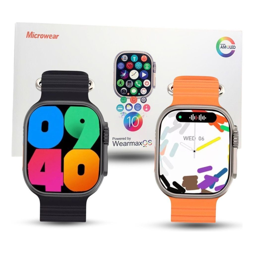 Smartwatch W Ultra Pro Plus Tela Amoled Shopee Brasil