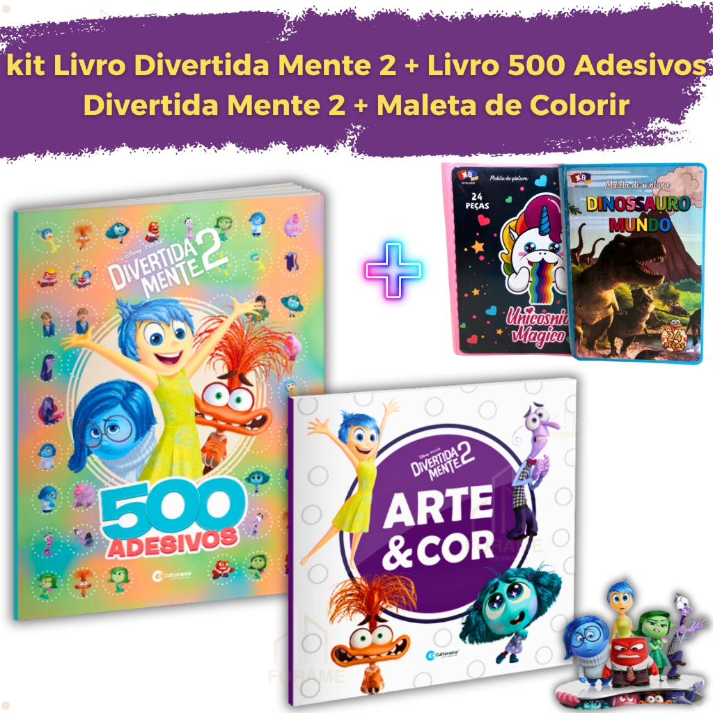 Kit Livros Infantil De Colorir Divertidamente Livro