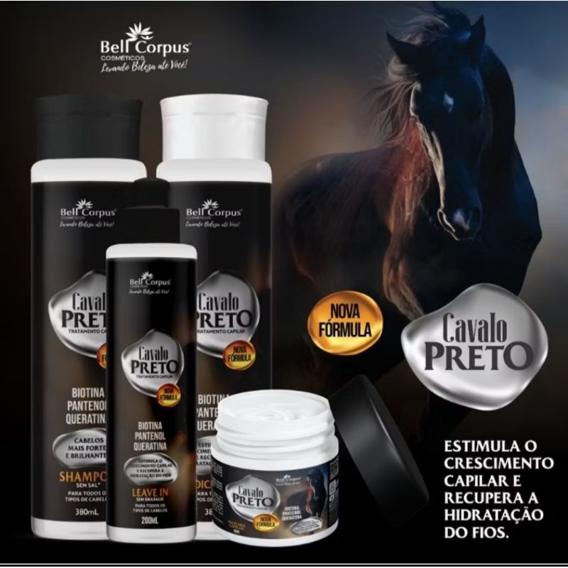 Kit Cavalo Preto Tens Promove Uma Limpeza Profunda No Couro