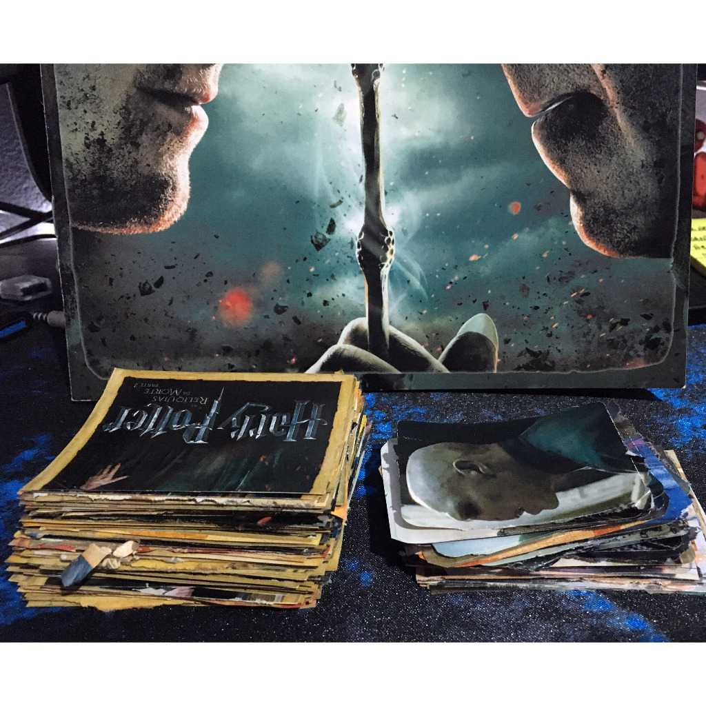 Lote Figurinhas Retiradas De Album Harry Potter E As Reliquias