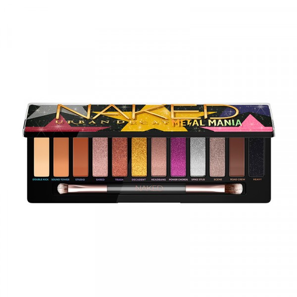 Naked Metal Mania Paleta De Sombras Shopee Brasil