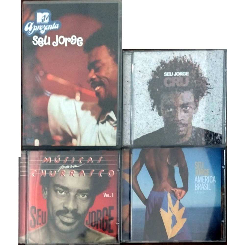 Cds Dvd Seu Jorge Am Rica Brasil Cru M Sicas Para Churrasco