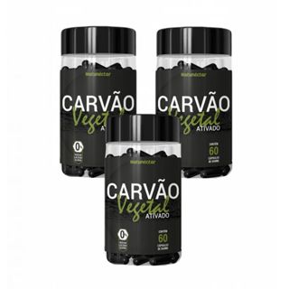 X Carv O Vegetal Ativado Puro C Psulas Natun Ctar Shopee Brasil