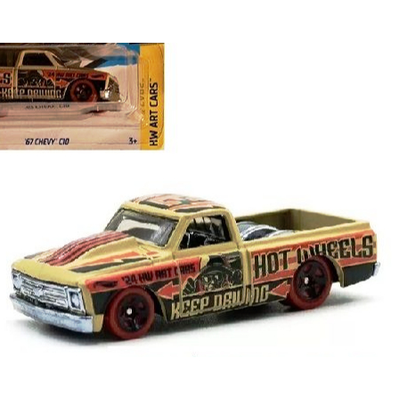 Hot Wheels 67 CHEVY C10 HW ART CARS 2 10 Lote D De 2024 HTB72