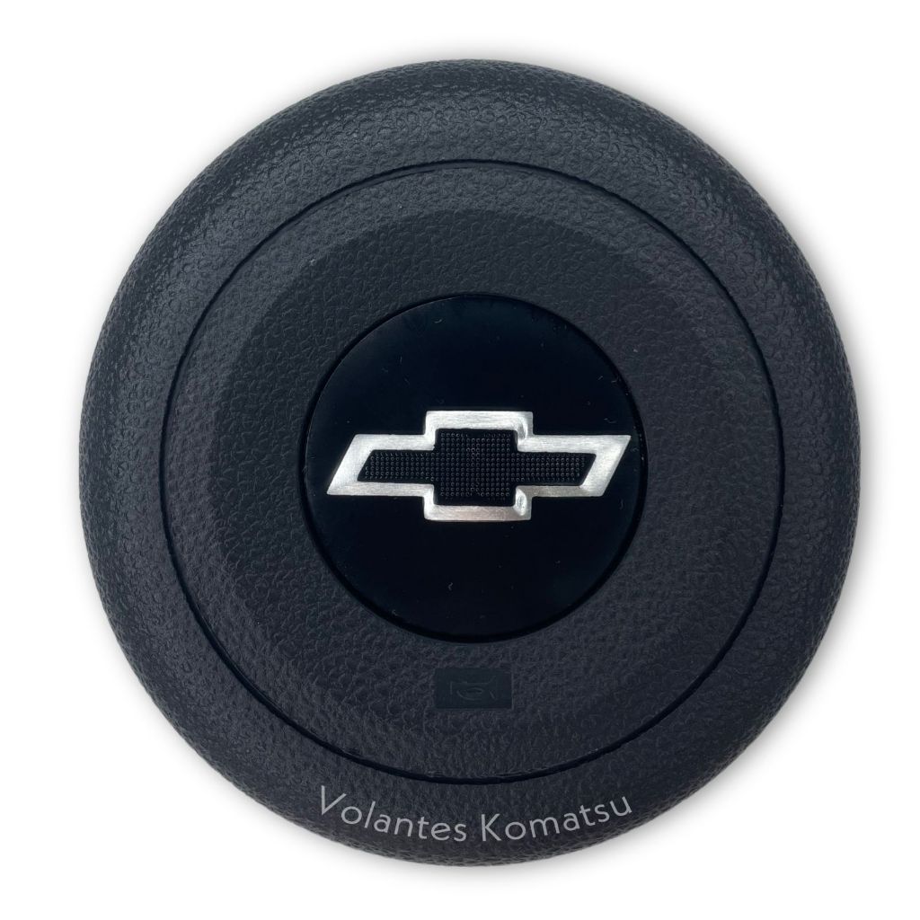 TAMPA VOLANTE ESPORTIVO GTI EMBLEMA CHEVROLET PRETO Shopee Brasil