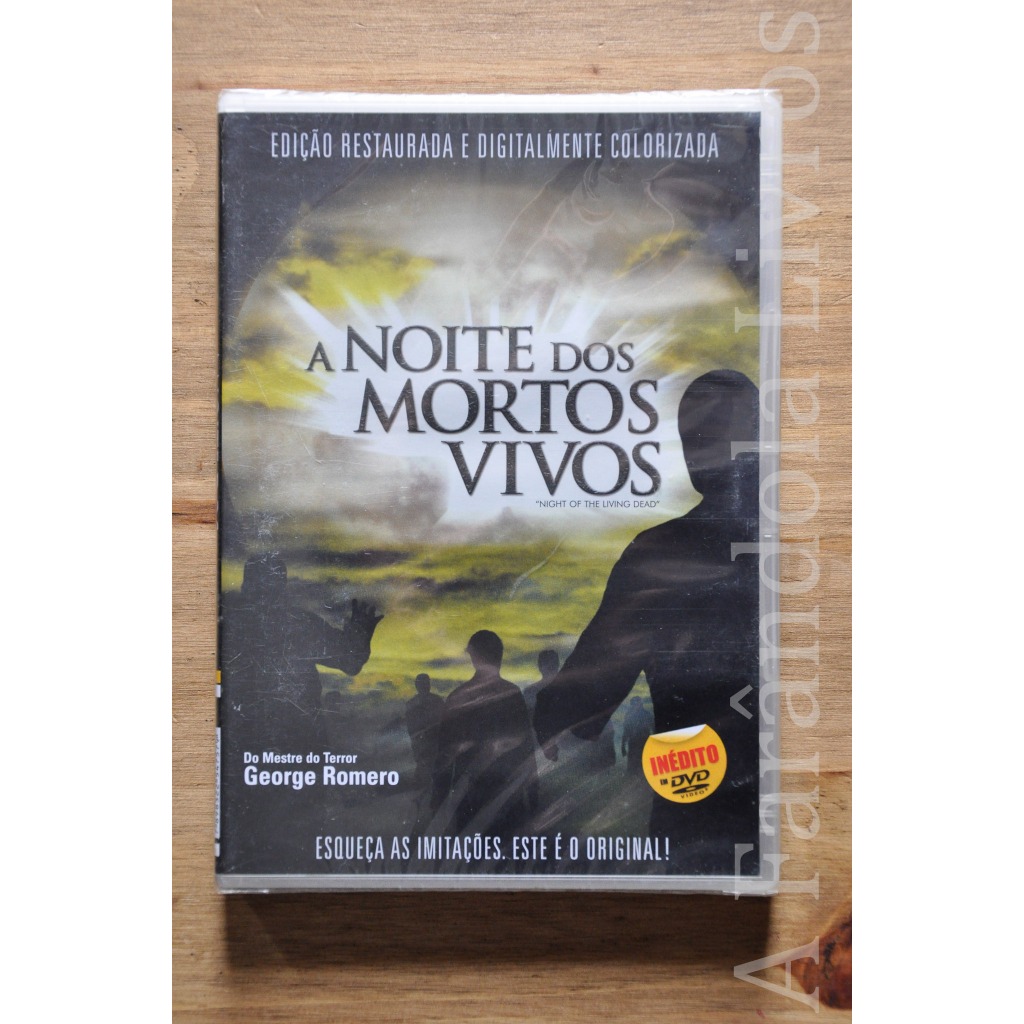 Dvd A Noite Dos Mortos Vivos George Romero Lacrado Shopee Brasil