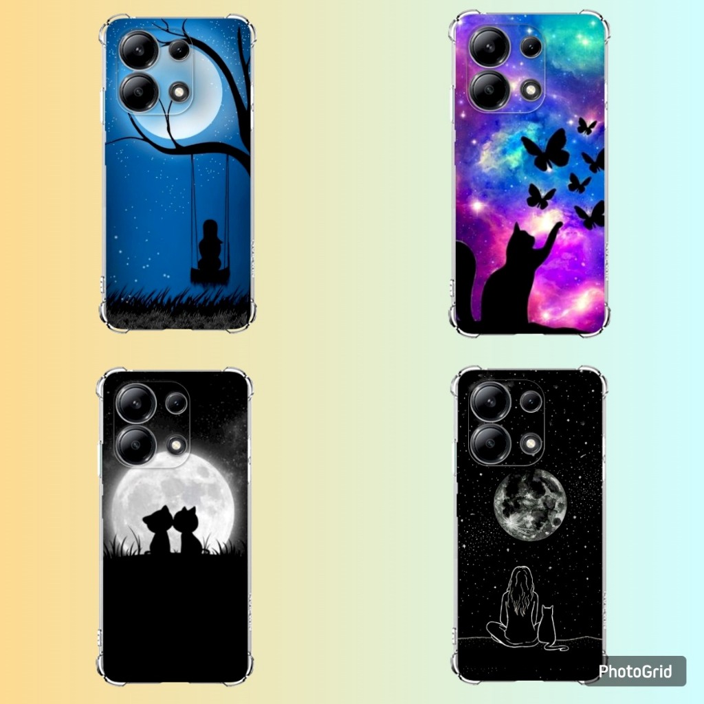 XIAOMI REDMI NOTE 13 4G 13 5G 13 PRO 13C Capa Tpu Desenhos Variados