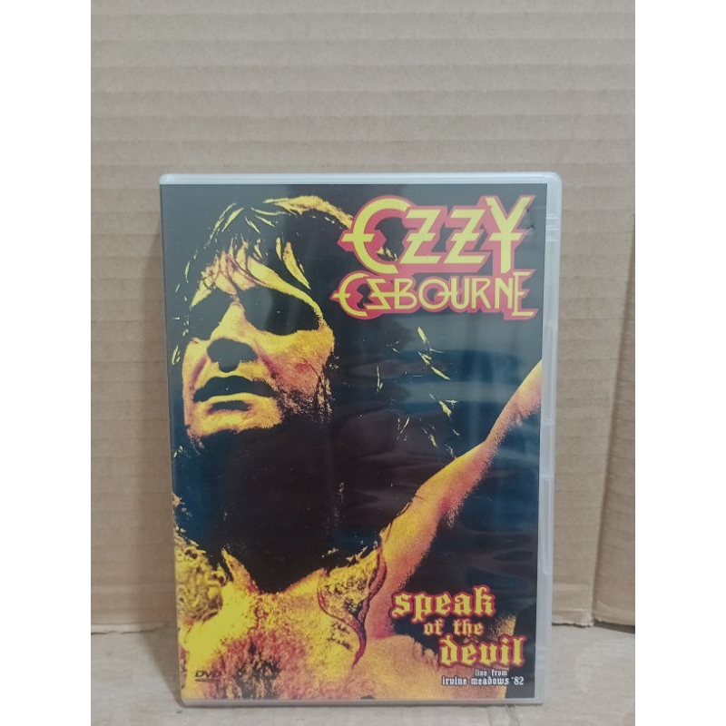 Dvd Ozzy Osbourne Speak Of The Devil Live From Irvine Meadows