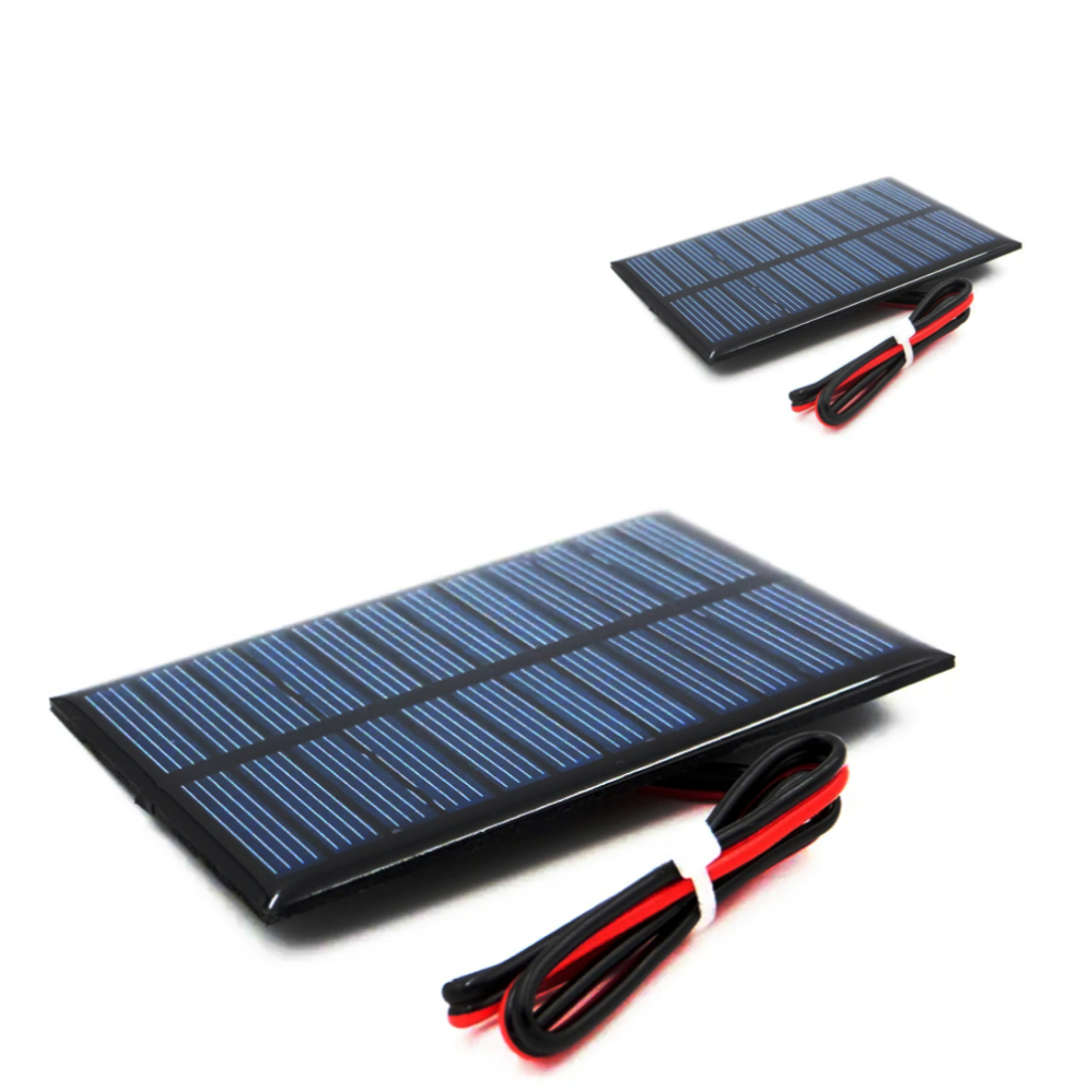 2X Mini Placa Painel Célula Solar Fotovoltaica 6v 250ma 1 5w Shopee