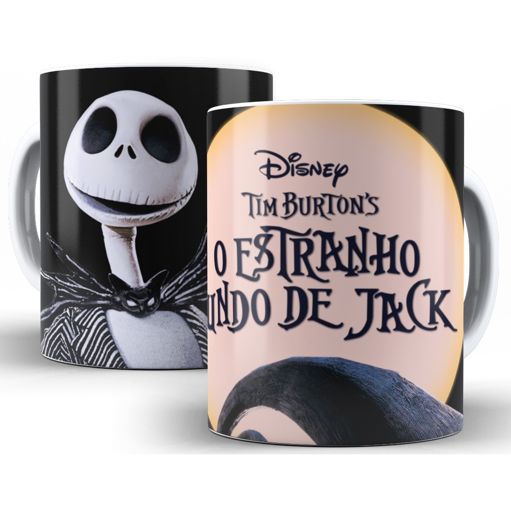 Caneca O Estranho Mundo De Jack Personalizada Desenho Oferta