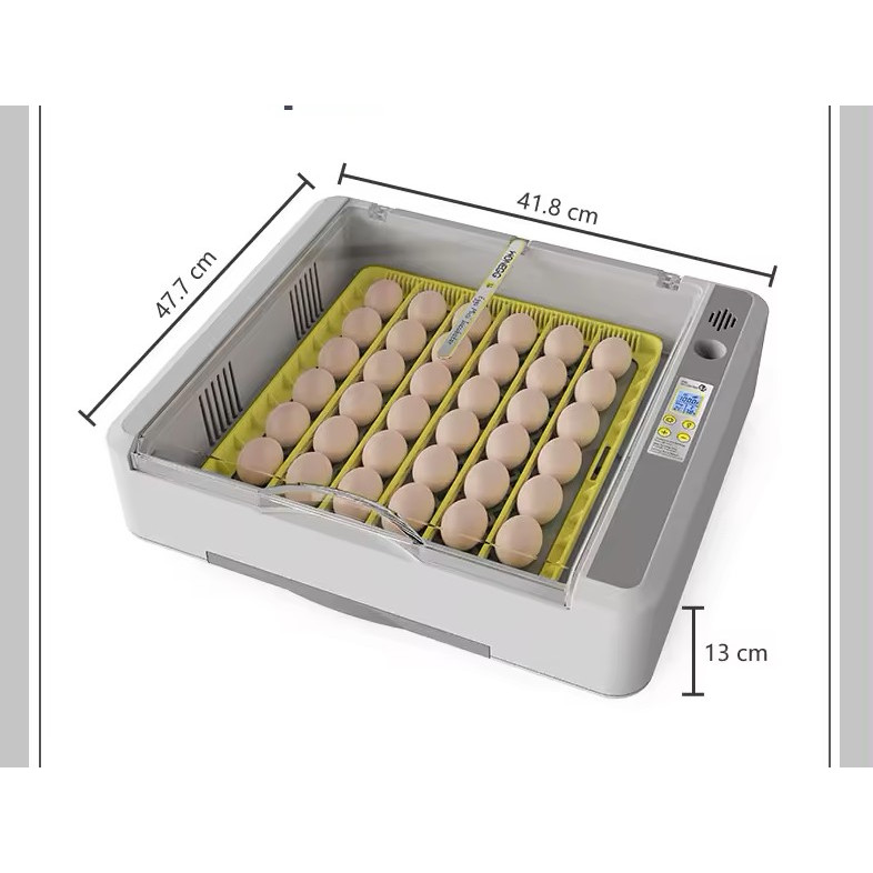 Chocadeira 36 Ovos Temperatura E Umidade Digital Ovoscópio Shopee