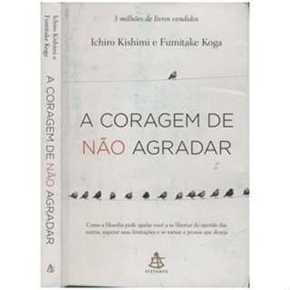 Livro A coragem de não agradar seminovo Shopee Brasil