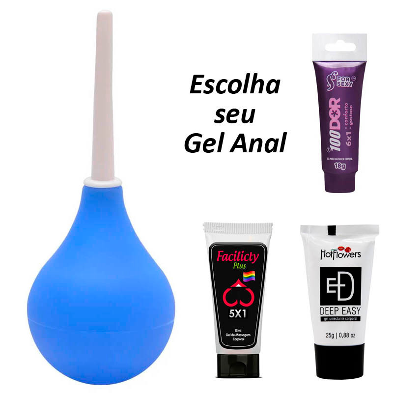 Ducha íntima higiênica chuca xuca vaginal e anal Gel Anal a sua