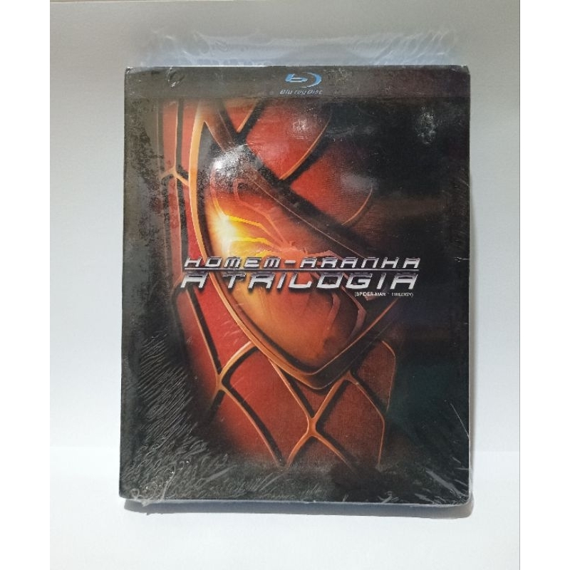 Blu Ray Homem Aranha Trilogia Novo E Lacrado Shopee Brasil