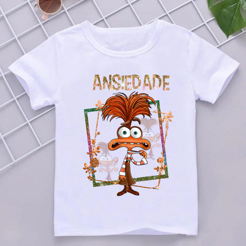 Camiseta Camisa Blusa Infantil E Juvenil Personagens Do Filme