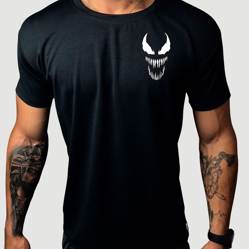 Camisa Dry Fit Masculina Modelo VNM Academia Corrida CrossFit