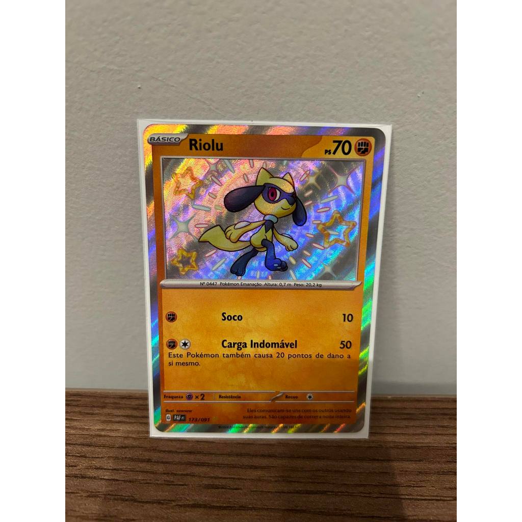 Carta Pokémon Shiny Destinos Paldea Escolha o seu Copag Shopee Brasil