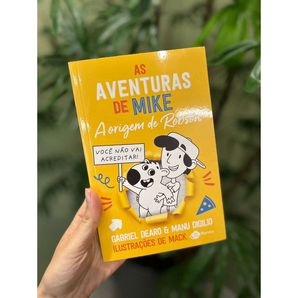 As Aventuras De Mike Vol 4 A Origem De Robson Shopee Brasil