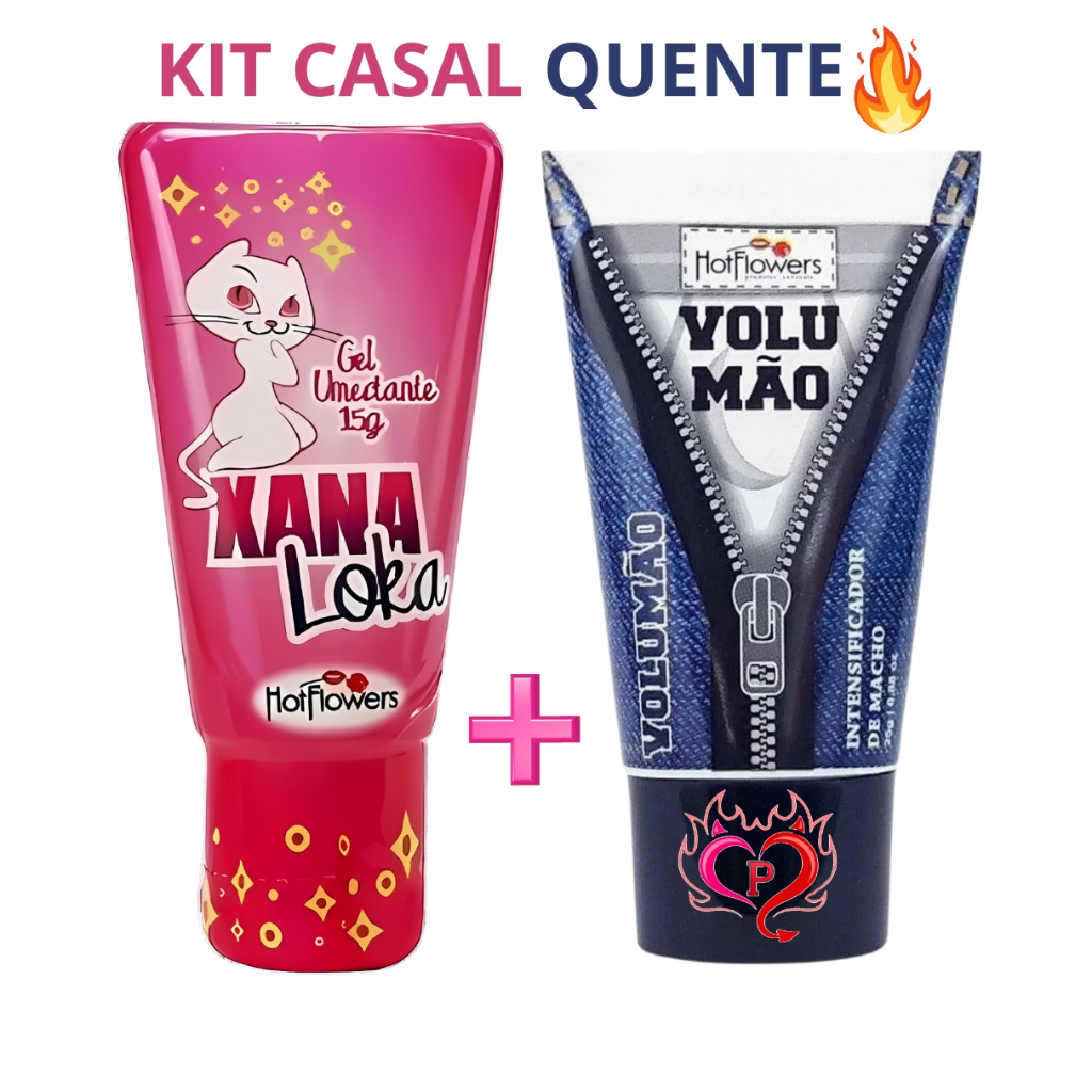 Kit Sex Shop Lubrificantes Excitantes Volum O Para Aumento Xana