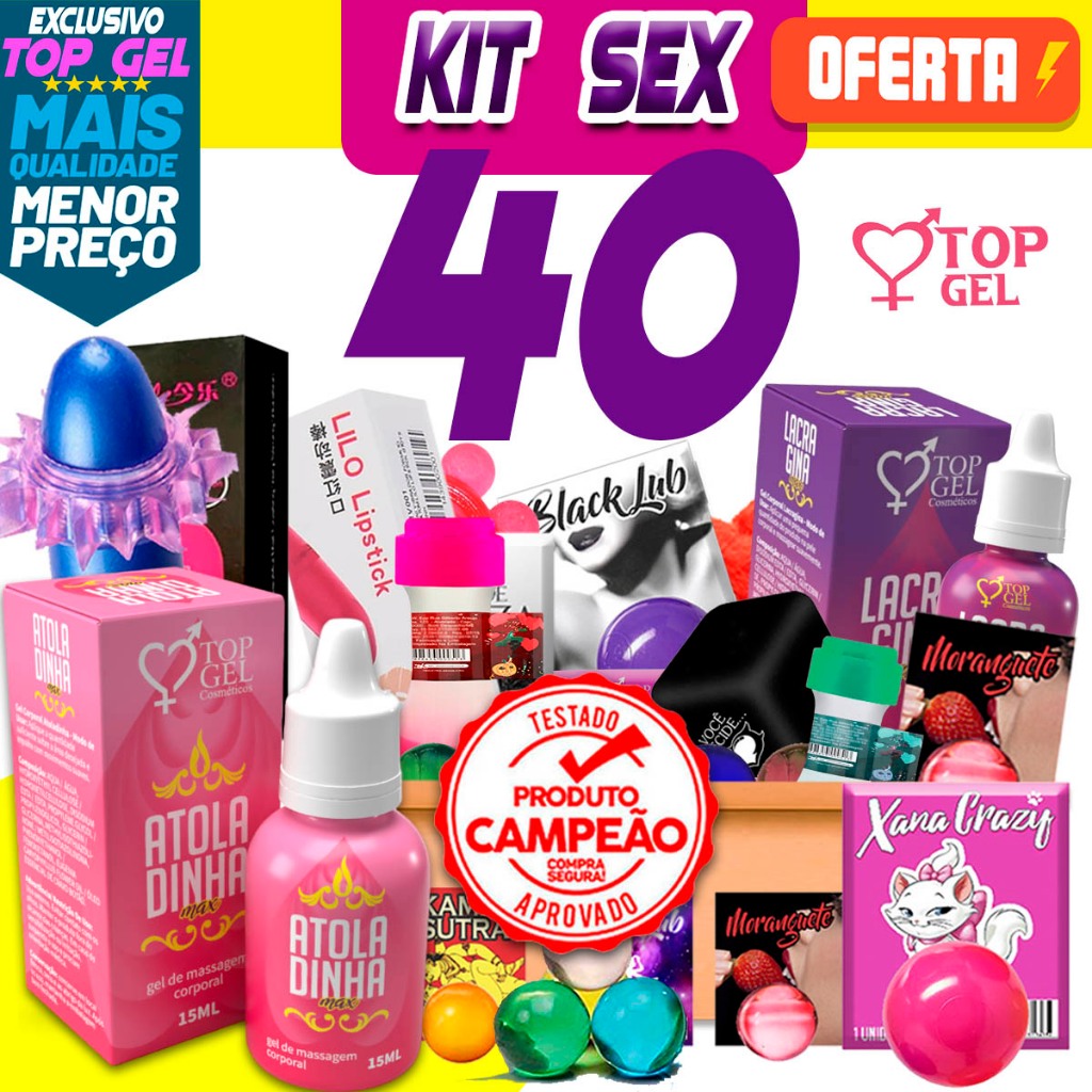 Kit Sexy Shop Itens Er Ticos Feminino Masculino Produtos Sex Shop