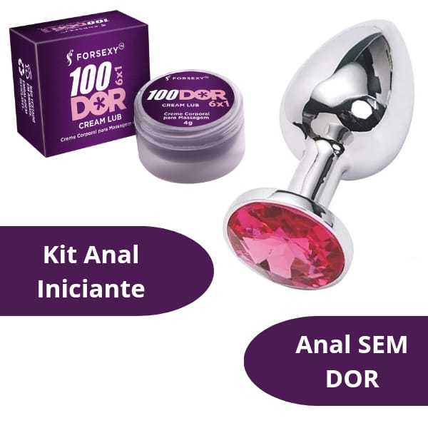 Plug Anal Lubrificante Ntimo Dor For Sexy Cream Lub Dilatador