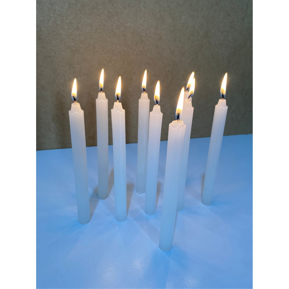 Velas Palito 17 Cm Branca 100 Parafina Pura Atacado Shopee Brasil