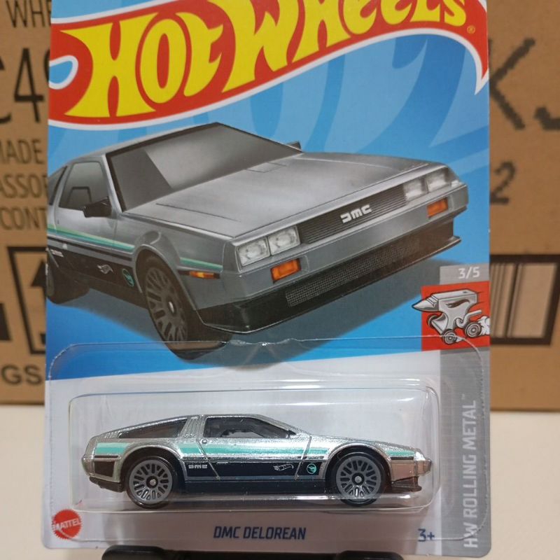 DMC DeLorean TH Lote N 2024 Hot Wheels Shopee Brasil