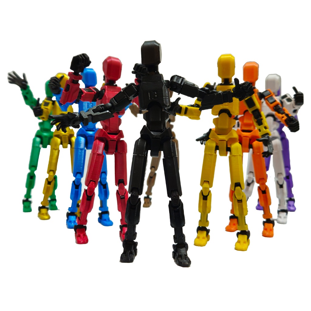 Boneco Articulado Dummy Action Figure Diversas Cores Shopee Brasil