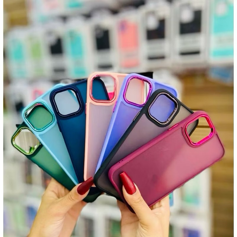 Capa Space Acrílico Fosca Colorida Para Samsung A12 A22 4G A32 4G