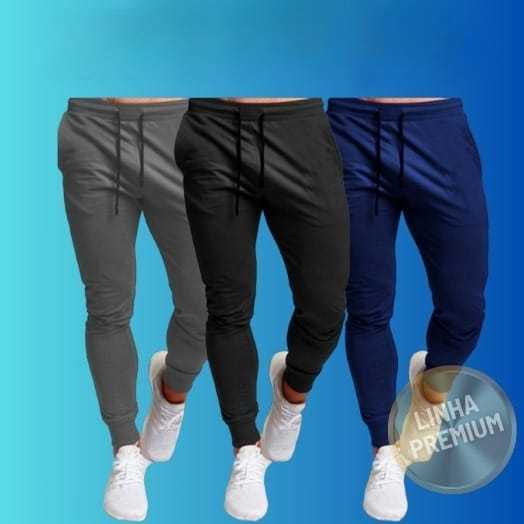 3 Calça Corta Vento símbolo Refletivo Dri Fit Jogger Shopee Brasil