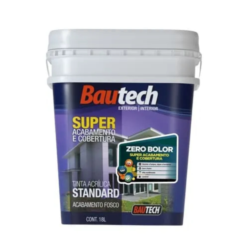 Super Tinta Zero Bolor Bautech 18 Kg Anti Mofo Standard Shopee Brasil