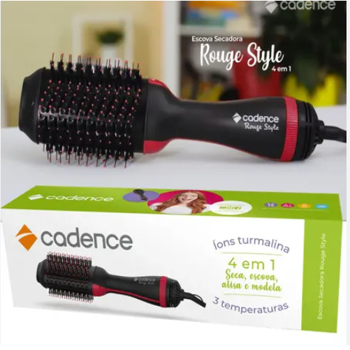 Escova Secadora Cadence Rouge Style Em Esc V Shopee Brasil