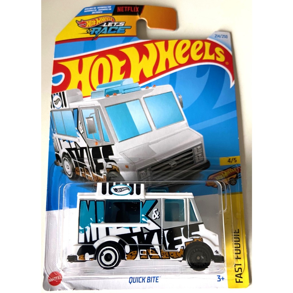 Carrinho Hot Wheels QUICK BITE Código HTB Coleção Shopee Brasil