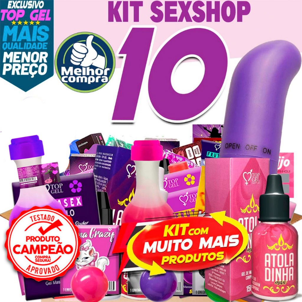 Kit Sex Shop Produtos Er Ticos Vibrador Golfinho Sexy Shop Feminino