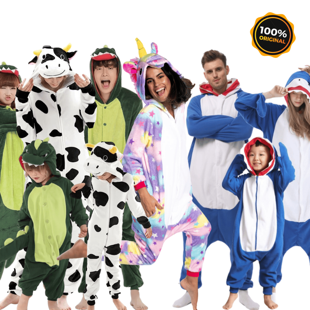 Pijama Unic Rnio Estrelinha Infantil Adulto Macac O Kigurumi Cosplay