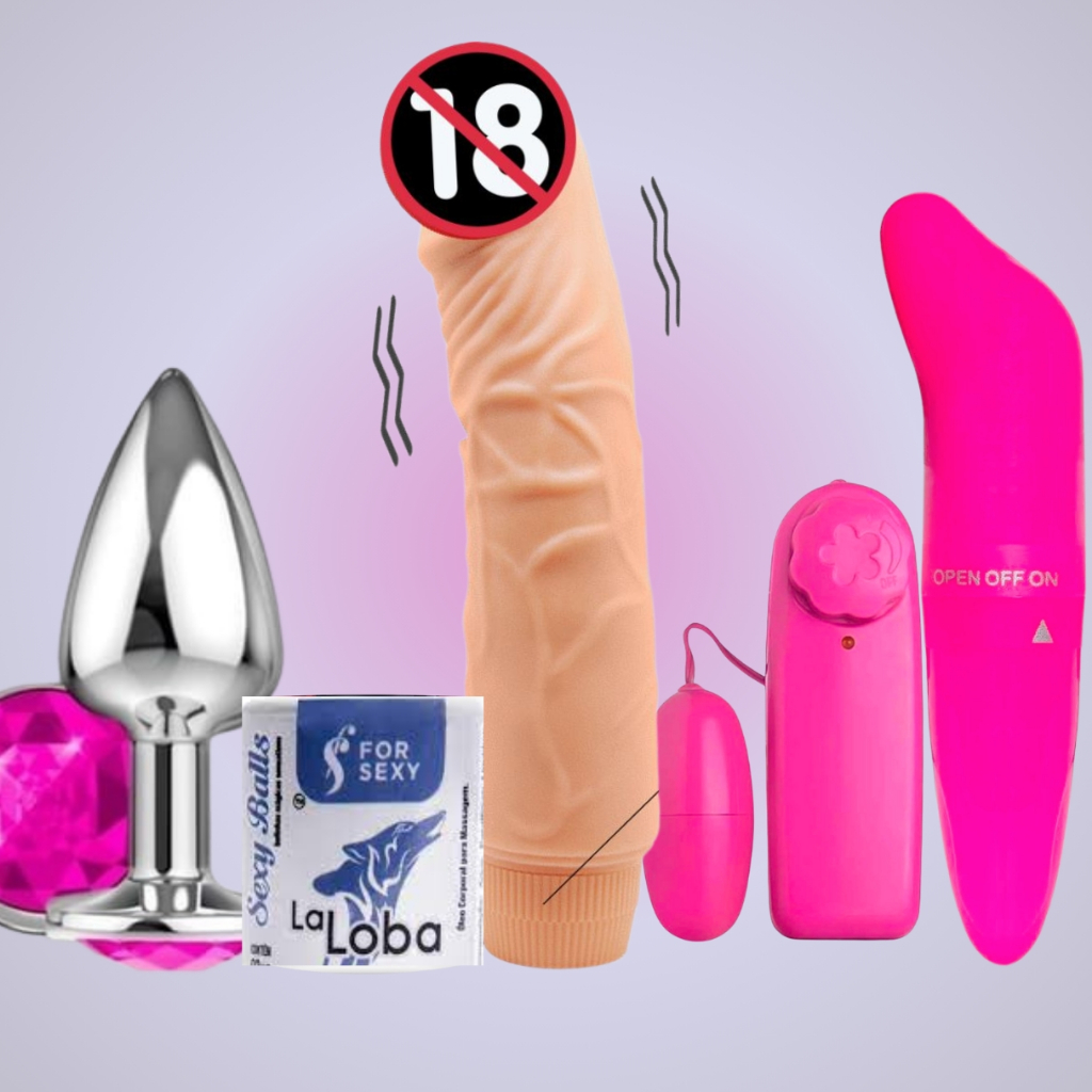 Kit Sex Shop Pinto P Nis De Borracha Real Stico Vibrador Golfinho