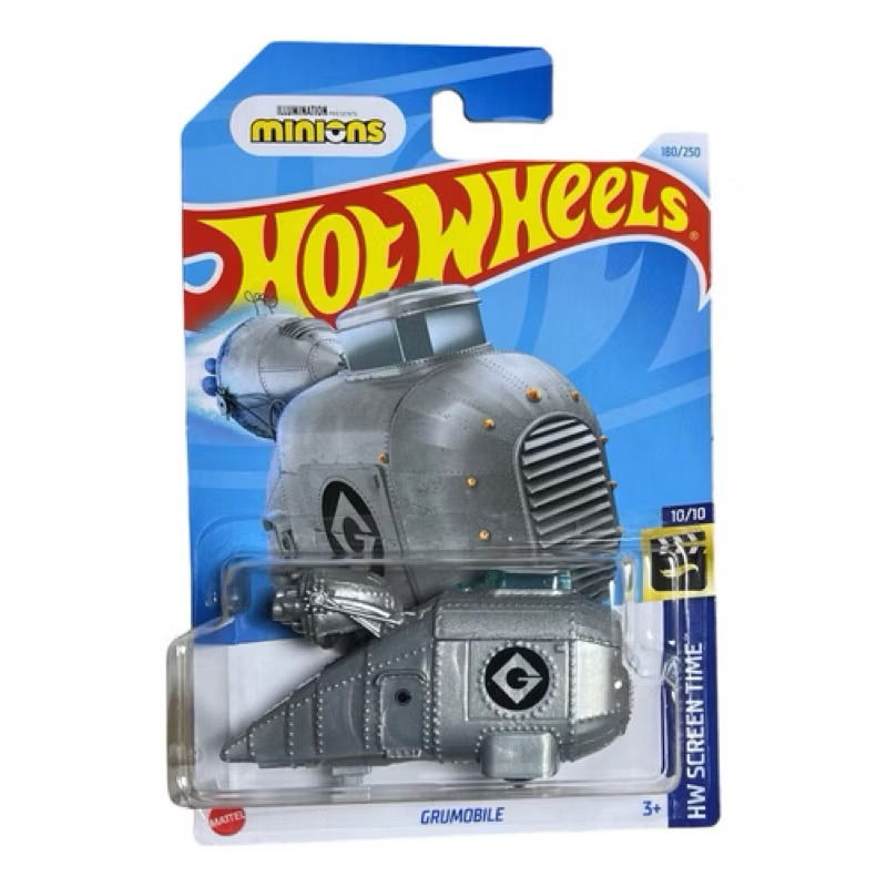 Hot Wheels Screen Time Grumobile Minions Shopee Brasil