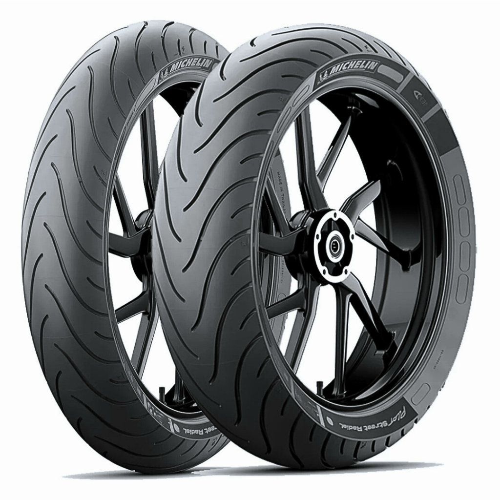 Par Pneu Moto Michelin Pilot Street Radial Cb Hornet Xj