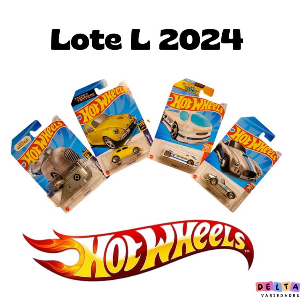 Carrinhos Hot Wheels Lote J E L 2024 Shopee Brasil