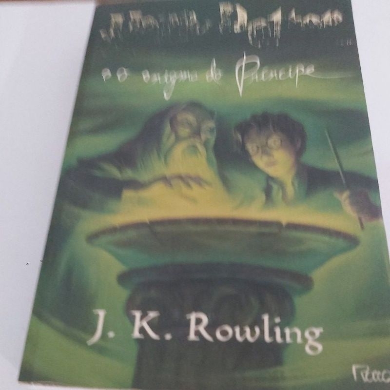 Livro Harry Potter E O Enigma Do Pr Ncipe J K Rowling Shopee