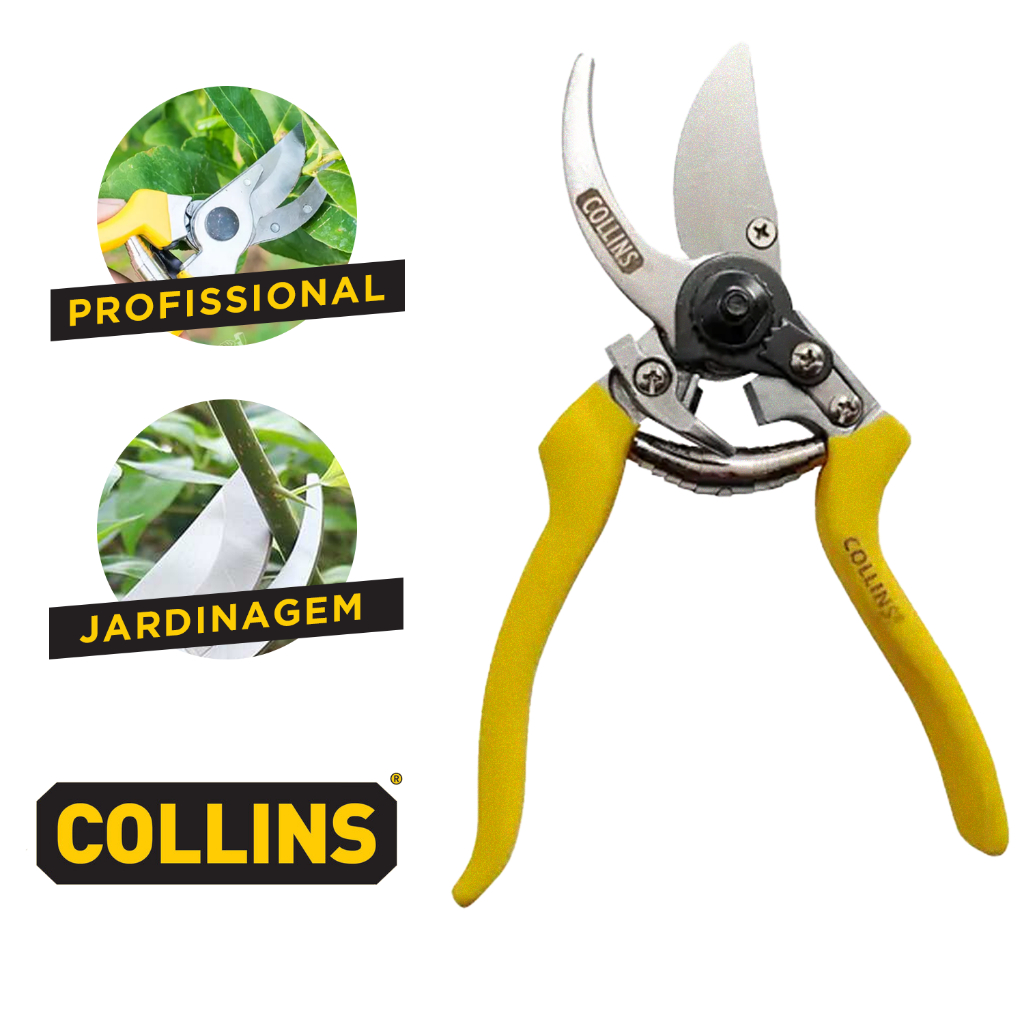 Tesoura Sui A Para Poda Galhos Plantas Jardim Profissional Collins