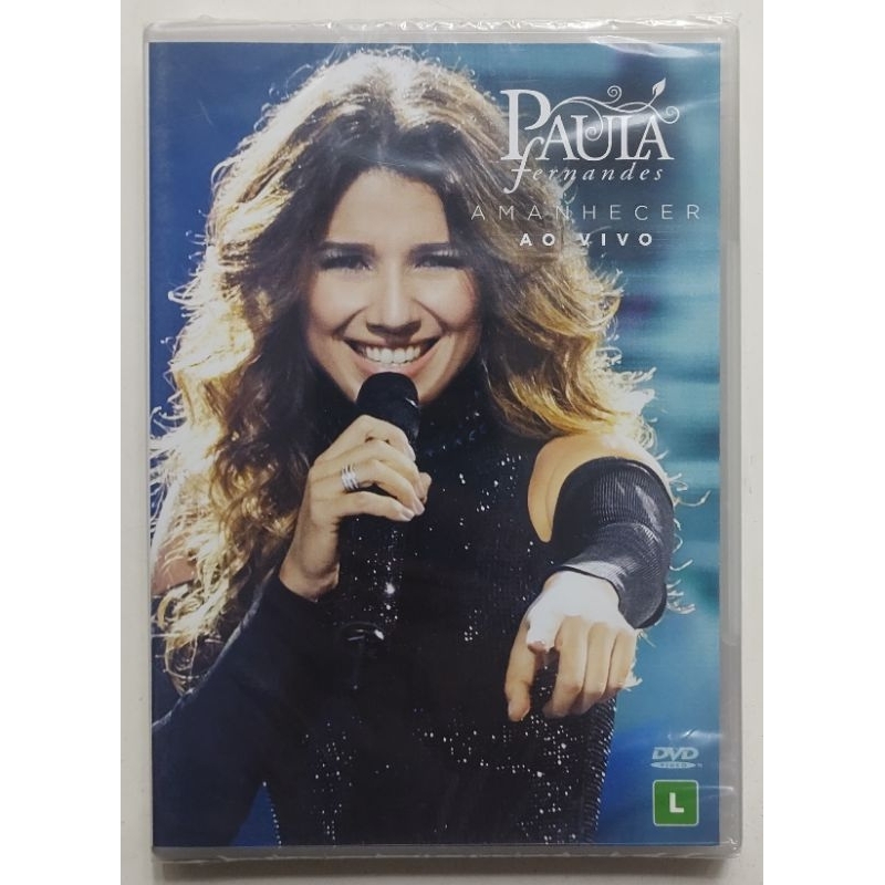 DVD PAULA FERNANDES AMANHECER AO VIVO Shopee Brasil