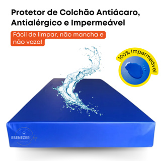 Capa Para Colch O Imperme Vel Cama Solteiro Protetor Em Napa Hospitalar