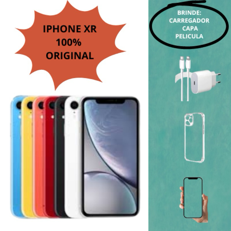 Iphone Xr Gb Original Vitrine Nf Shopee Brasil