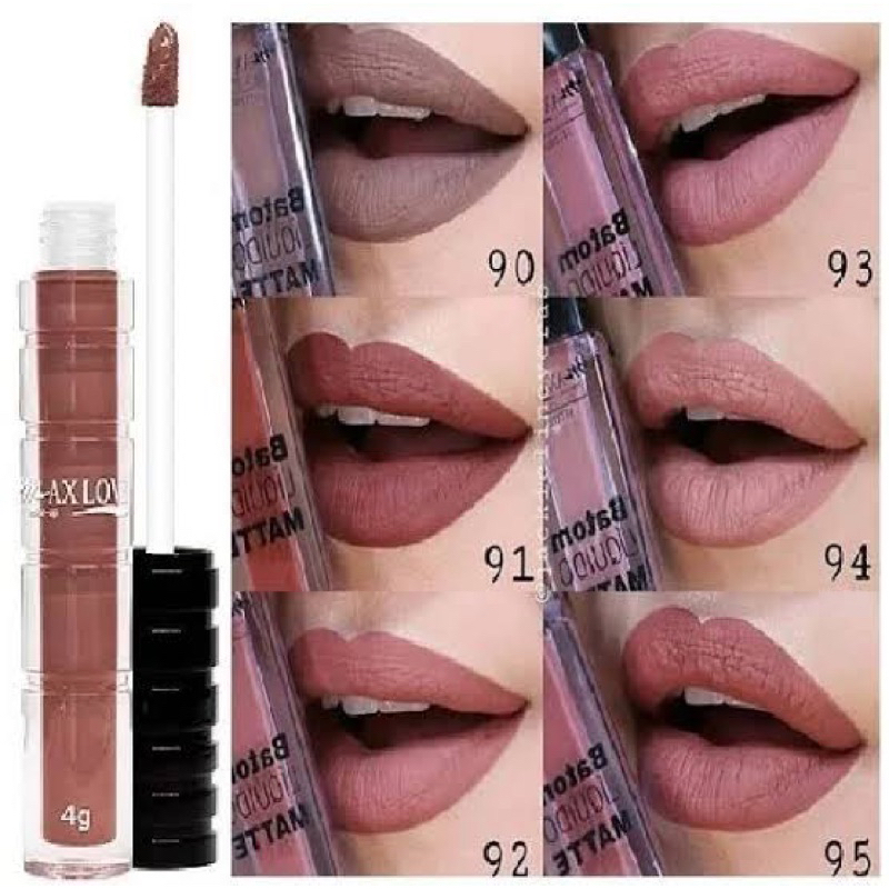 Batom Líquido Nude Horas Cor Max Love Shopee Brasil