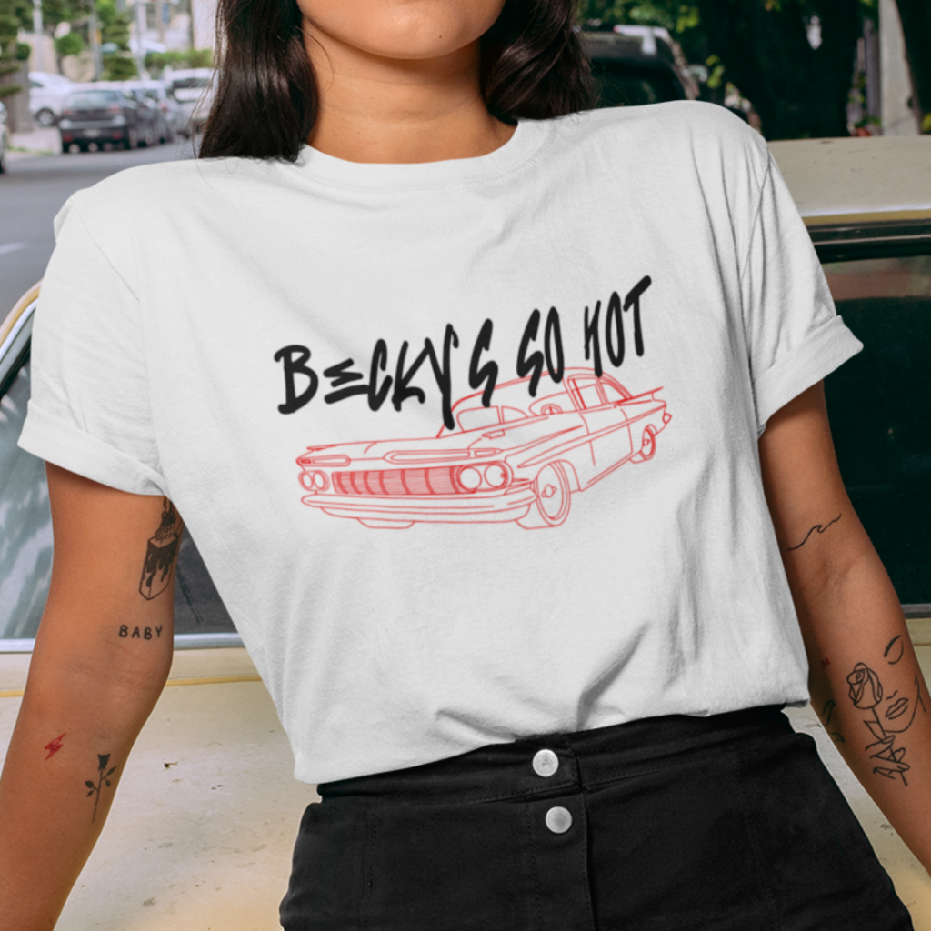 Camiseta Becky S So Hot Fletcher Shopee Brasil