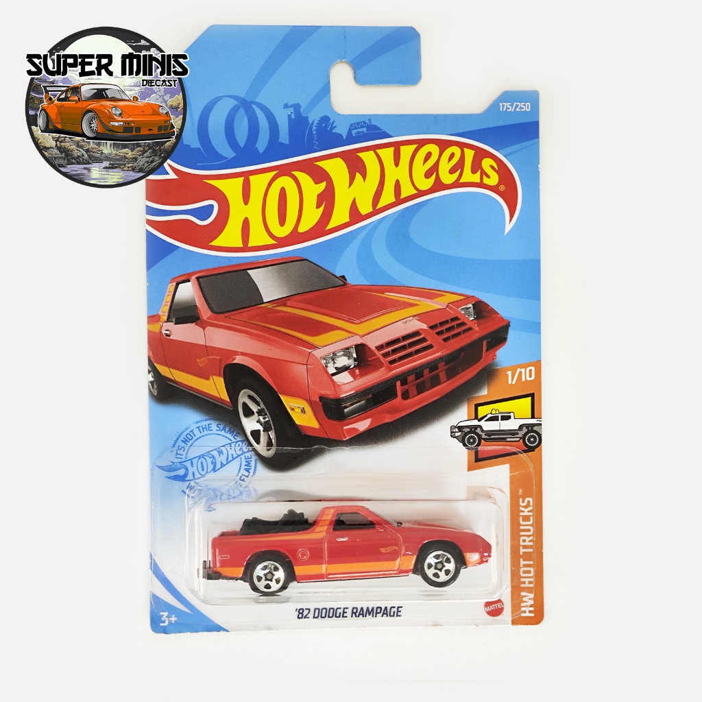 Hot Wheels Dodge Rampage Shopee Brasil