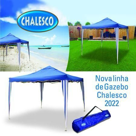 Tenda Articulada Gazebo Sanfonado X Chalesco Shopee Brasil