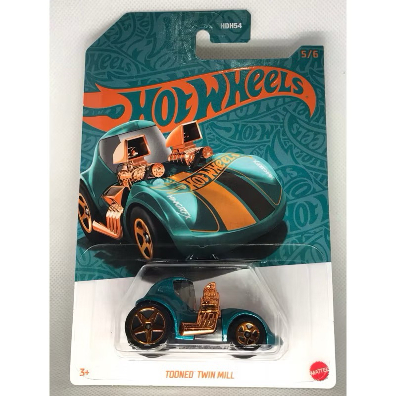 Hot Wheels Tooned Twin Mill 56th Anniversary Mattel Carrinho Da Hot